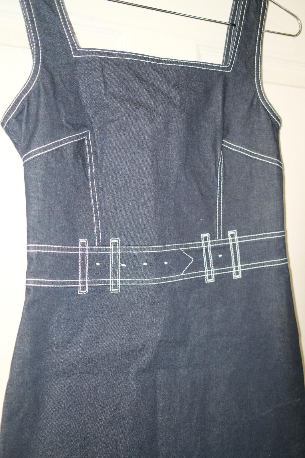 Other 00's Philosophy di Alberta Ferreti Denim Dress Size XXS / US 00 / IT 34 - 3 Thumbnail