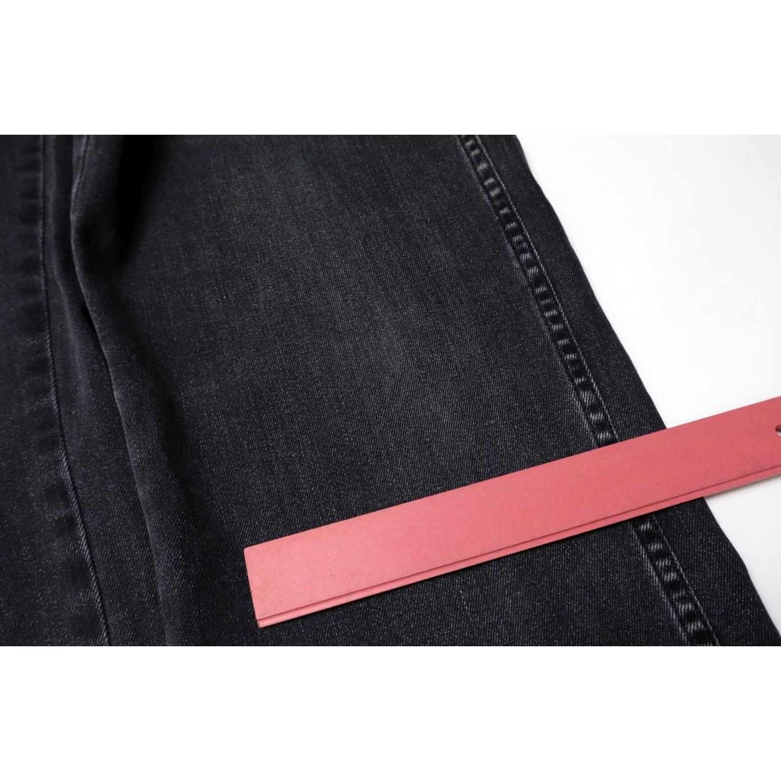 Wrangler WRANGLER Texas Stretch Jeans Men's W32/L32 Washed Black Whiskered Faded Zip Fly Size US 32 / EU 48 - 8 Thumbnail