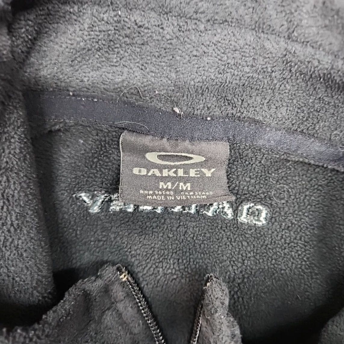 Oakley VINTAGE Oakley Jacket Men M Full Zip Athletic Black Fleece Long Sleeve Front Pockets Size US M / EU 48-50 / 2 - 3 Thumbnail