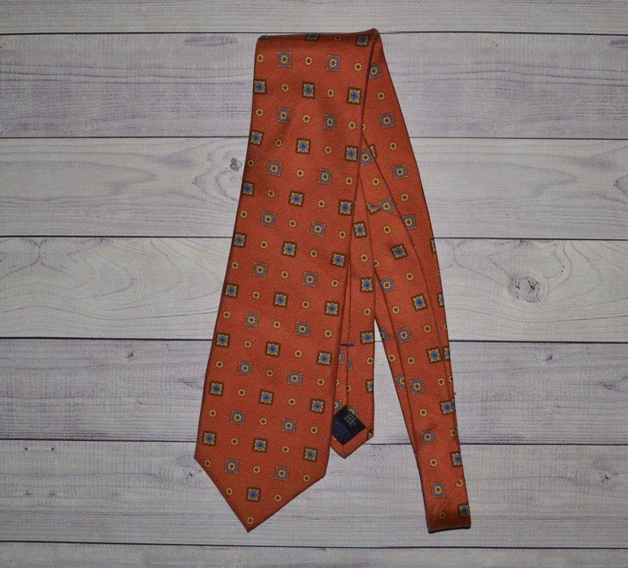 Other Daniels & Korff Orange Silk Tie Size ONE SIZE - 1 Thumbnail