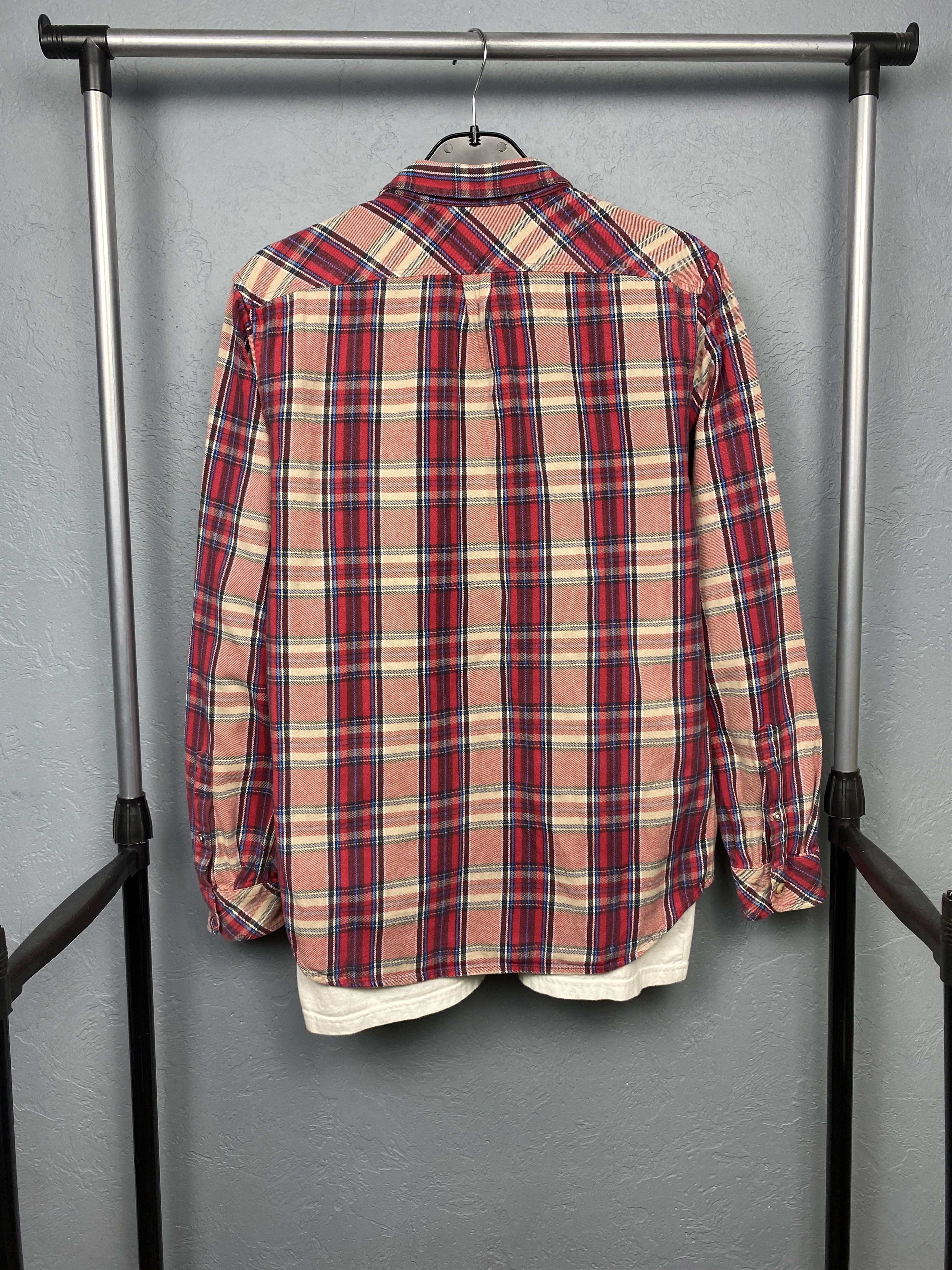 Diesel × Flannel Diesel Vintage Mens Flannel Plaid Shirt Size US M / EU 48-50 / 2 - 7 Thumbnail
