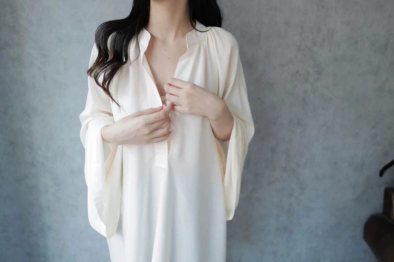 Other HELMUT LANG Silk shirt-style cardigan Size M / US 6-8 / IT 42-44 - 6 Thumbnail
