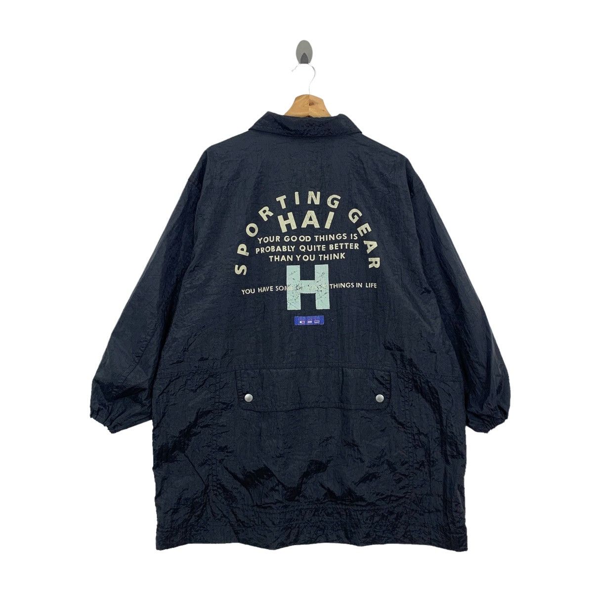 Hai Sporting Gear Vintage ISSEY MIYAKE Hai Sporting Gear Windbreaker Jacket Size US XXL / EU 58 / 5 - 2 Thumbnail