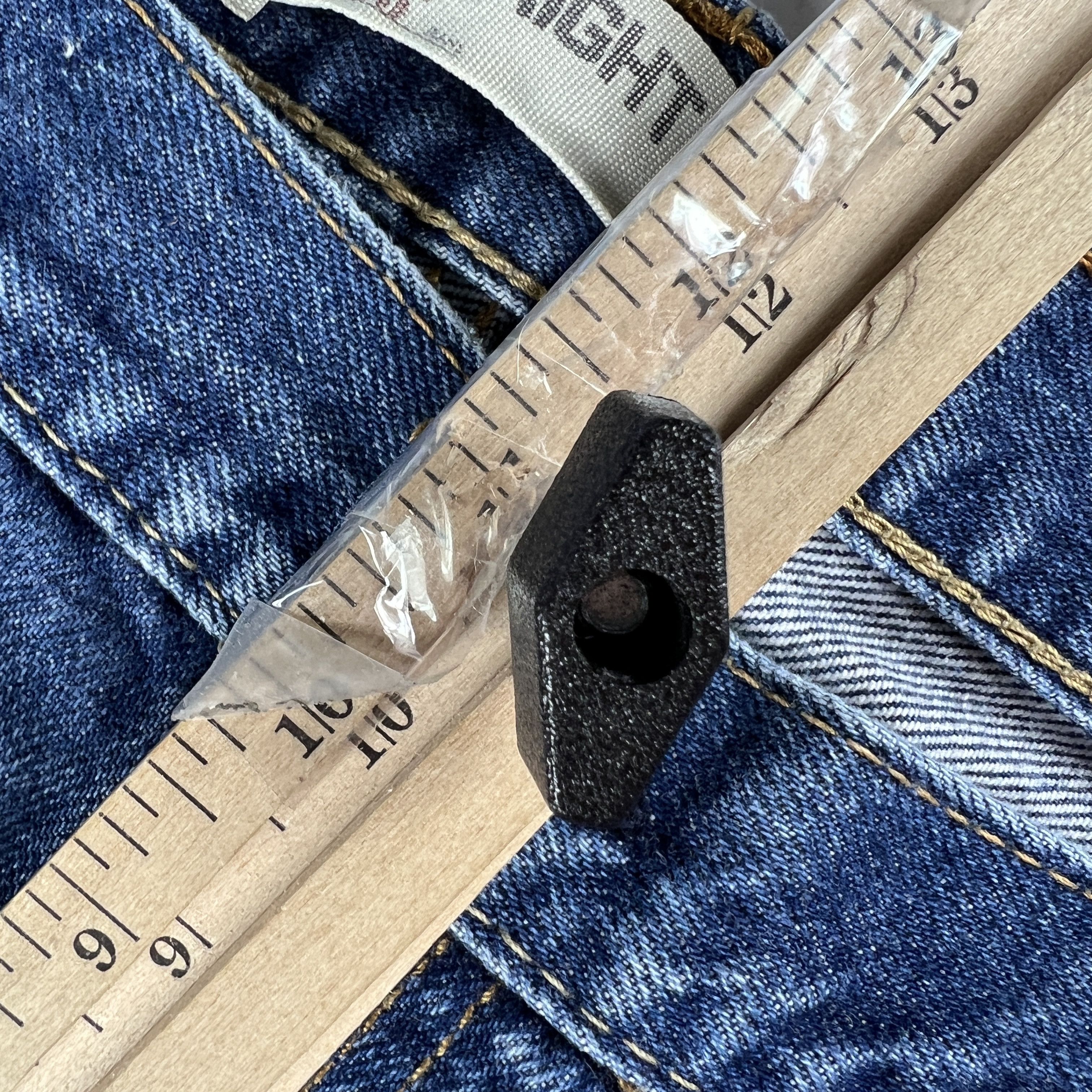 Levi's Levi's Jeans 505 Straight Blue Faded Cotton Denim Size US 37 - 24 Thumbnail