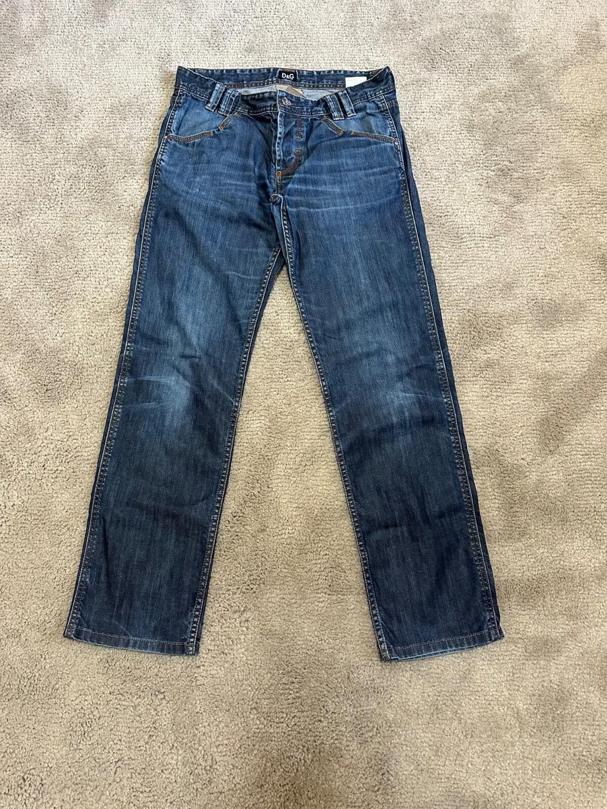 Dolce & Gabbana dolce gabbana denim jeans logo sz 33 Size US 33 - 6 Thumbnail
