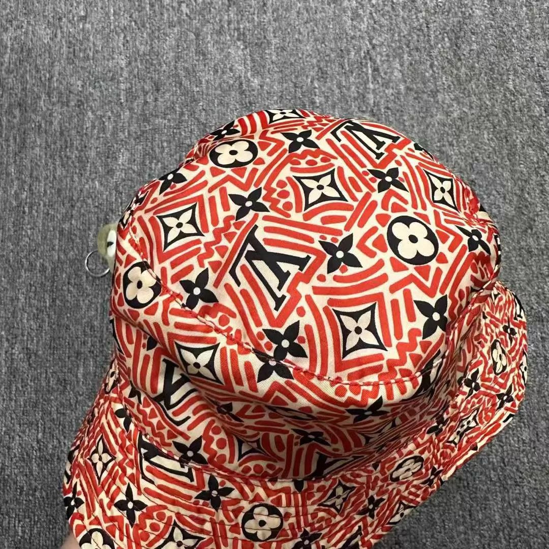 Louis Vuitton LV Monogram All-Over Fisherman Hat 99 New S Size ONE SIZE - 2 Thumbnail