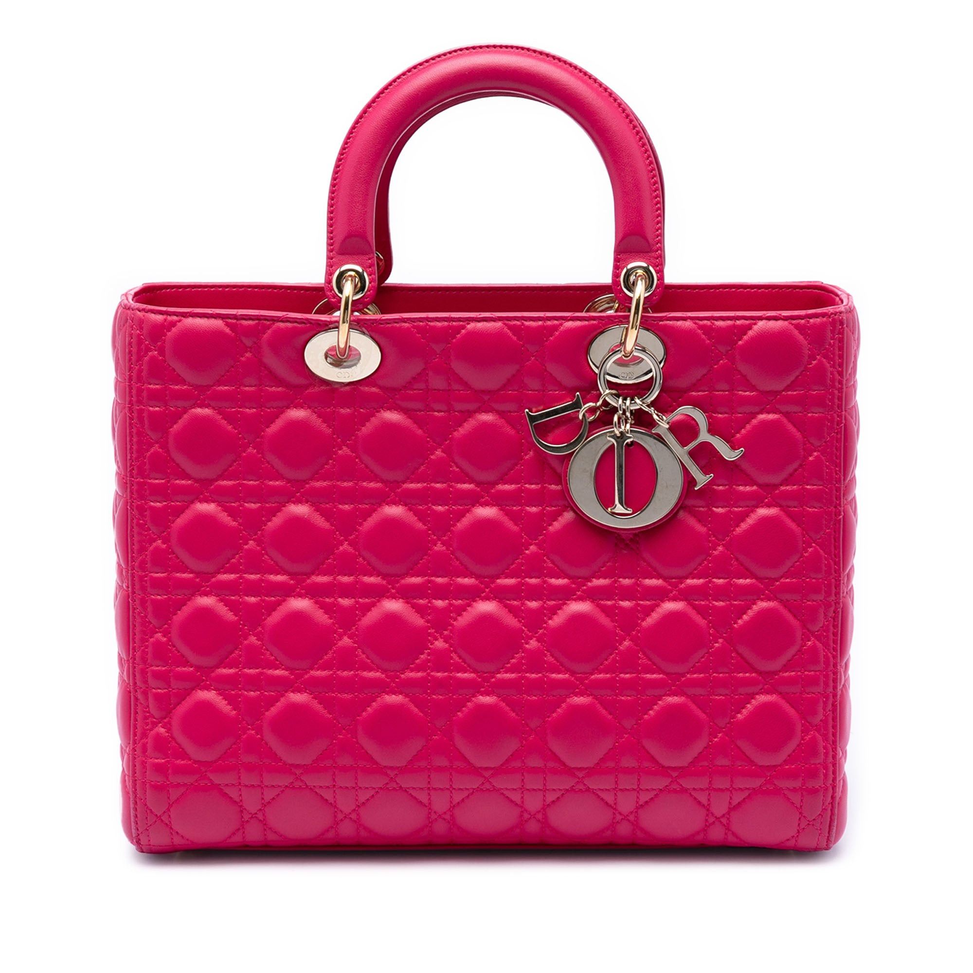 Dior Large Lambskin Cannage Lady Dior Size ONE SIZE - 1 Thumbnail