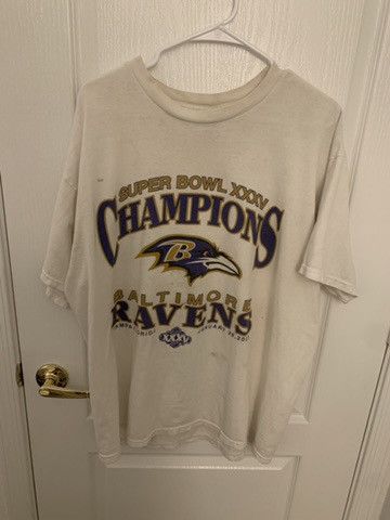 NFL Baltimore ravens Super Bowl champs tee Size US XL / EU 56 / 4 - 1 Thumbnail
