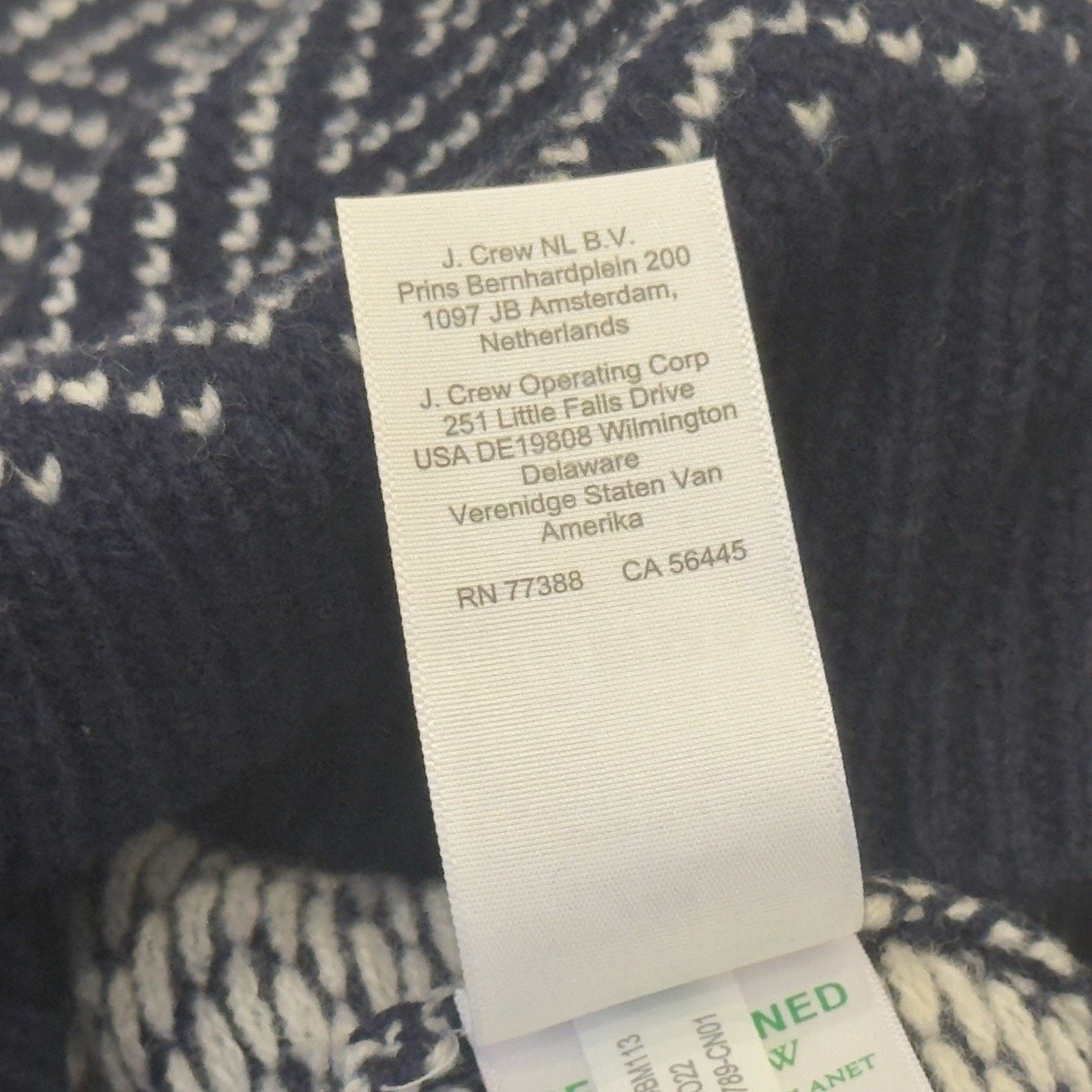 J.Crew J.Crew Men’s Winter Fair Isle Wool Sweater Size L Size US L / EU 52-54 / 3 - 5 Thumbnail