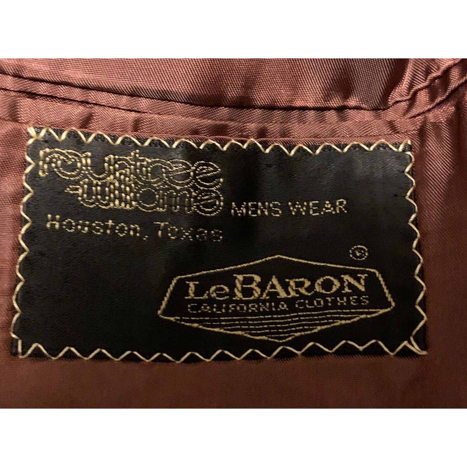 Vintage Rountree Williams Le Baron Skinner Ultra Suede Fabric Coat J Size US XXL / EU 58 / 5 - 4 Thumbnail