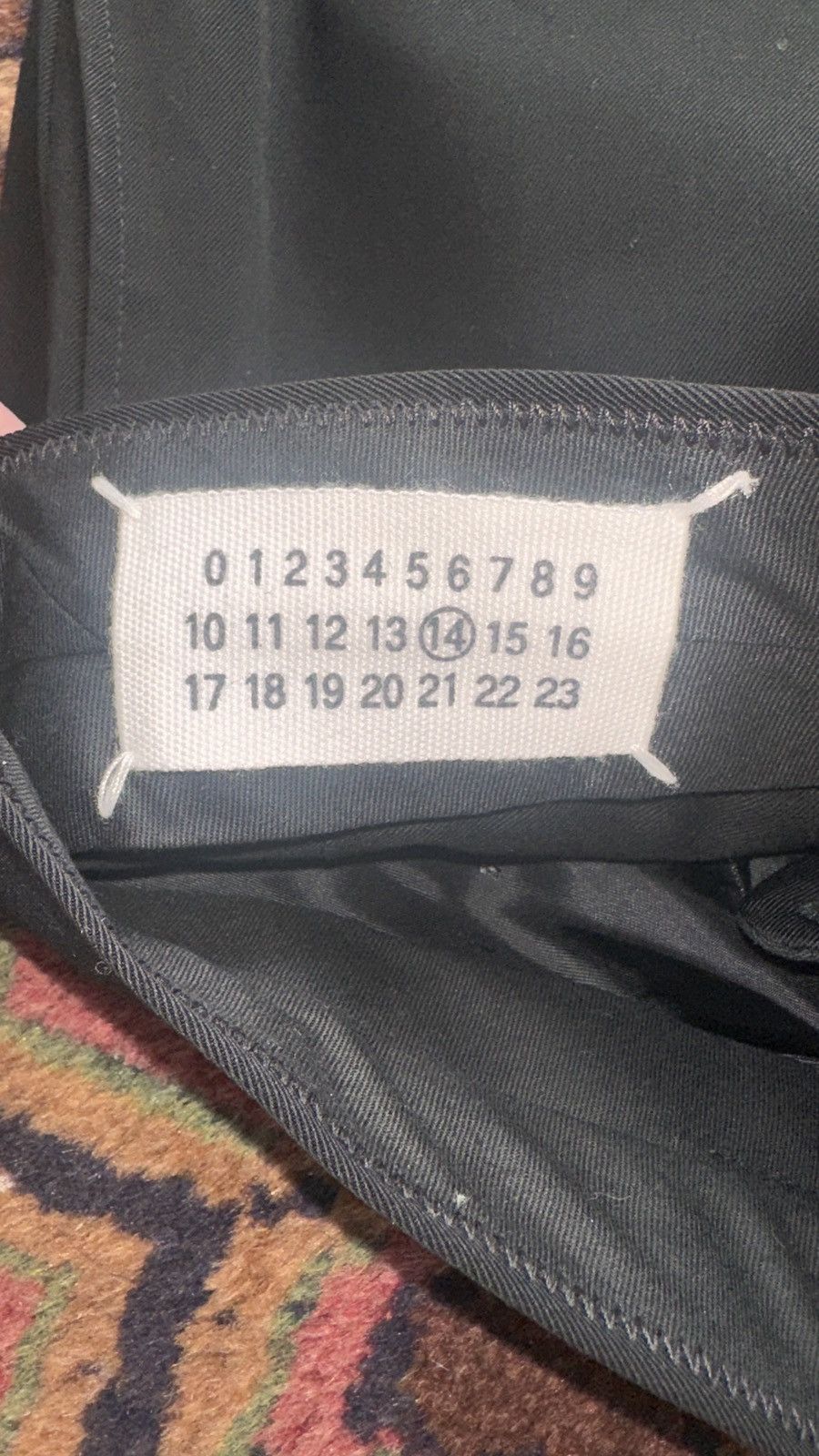 Maison Margiela Maison Margiela Wool Trouser sz 32 eu 50 Size US 32 / EU 48 - 4 Thumbnail