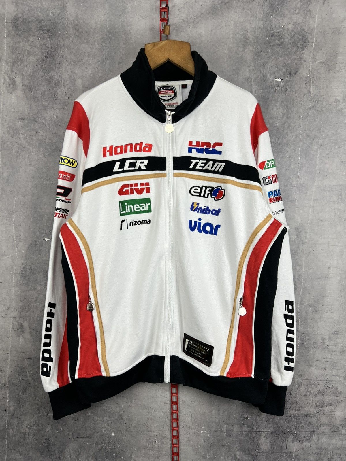 Formula 1 LCR Honda Racing Jacket Vintage Light Nascar Hype Formula 1 Size US L / EU 52-54 / 3 - 1 Thumbnail