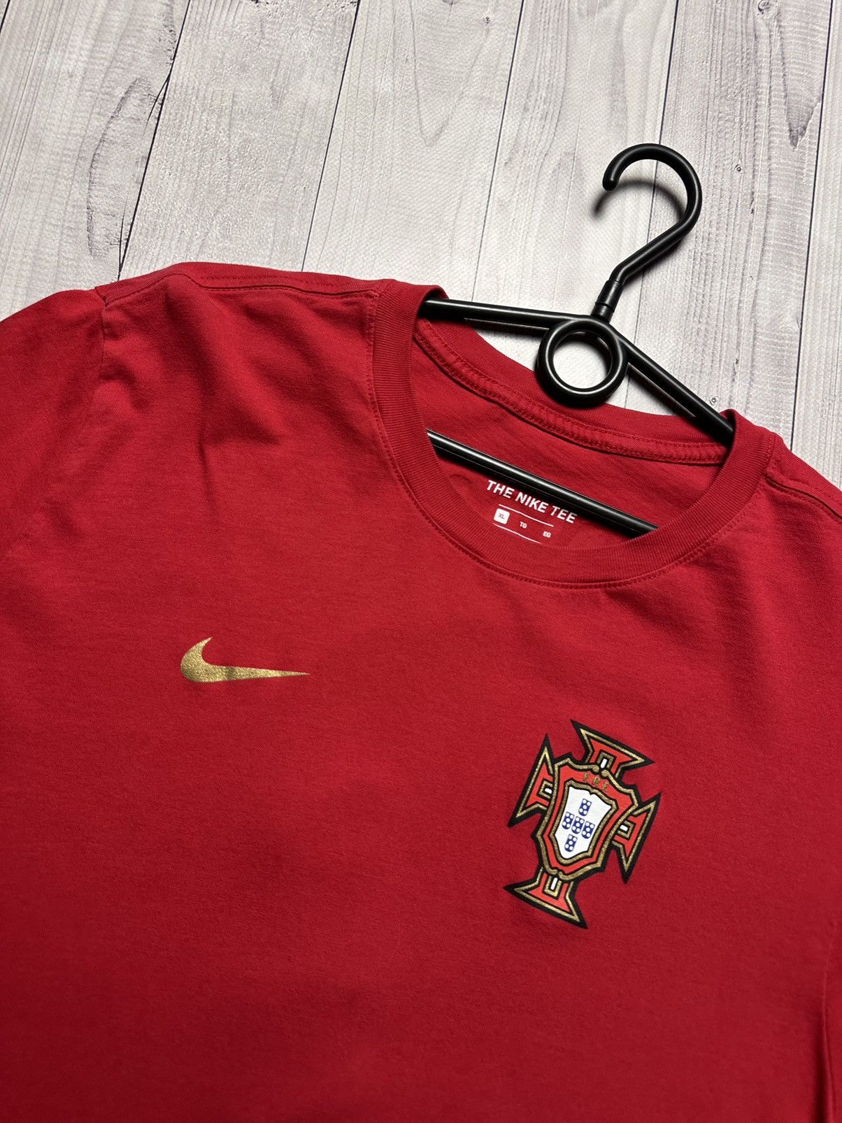 Nike × Vintage Vintage Nike 7 Ronaldo Portugal size XL logo Size US XL / EU 56 / 4 - 3 Thumbnail