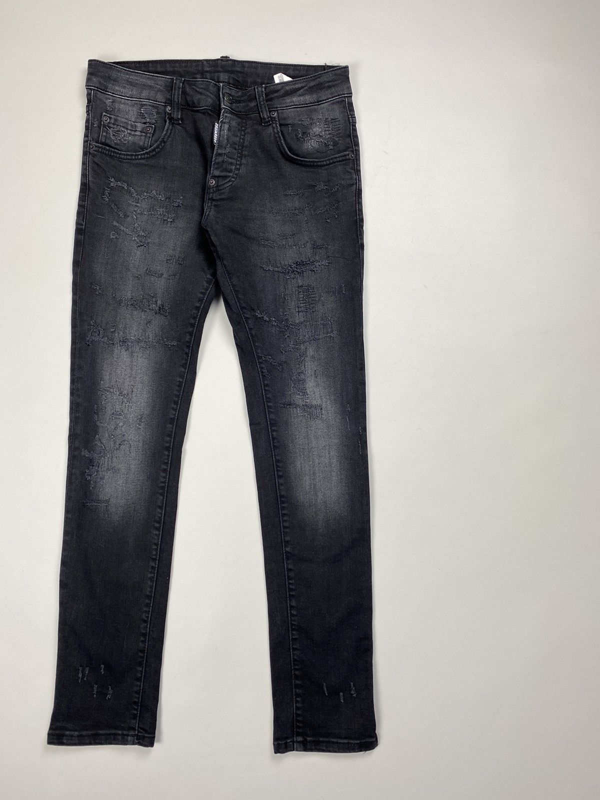 Dsquared2 Dsquared ladies skinny Dan Jean distressed denim jeans Size 30" / US 8 / IT 44 - 3 Thumbnail
