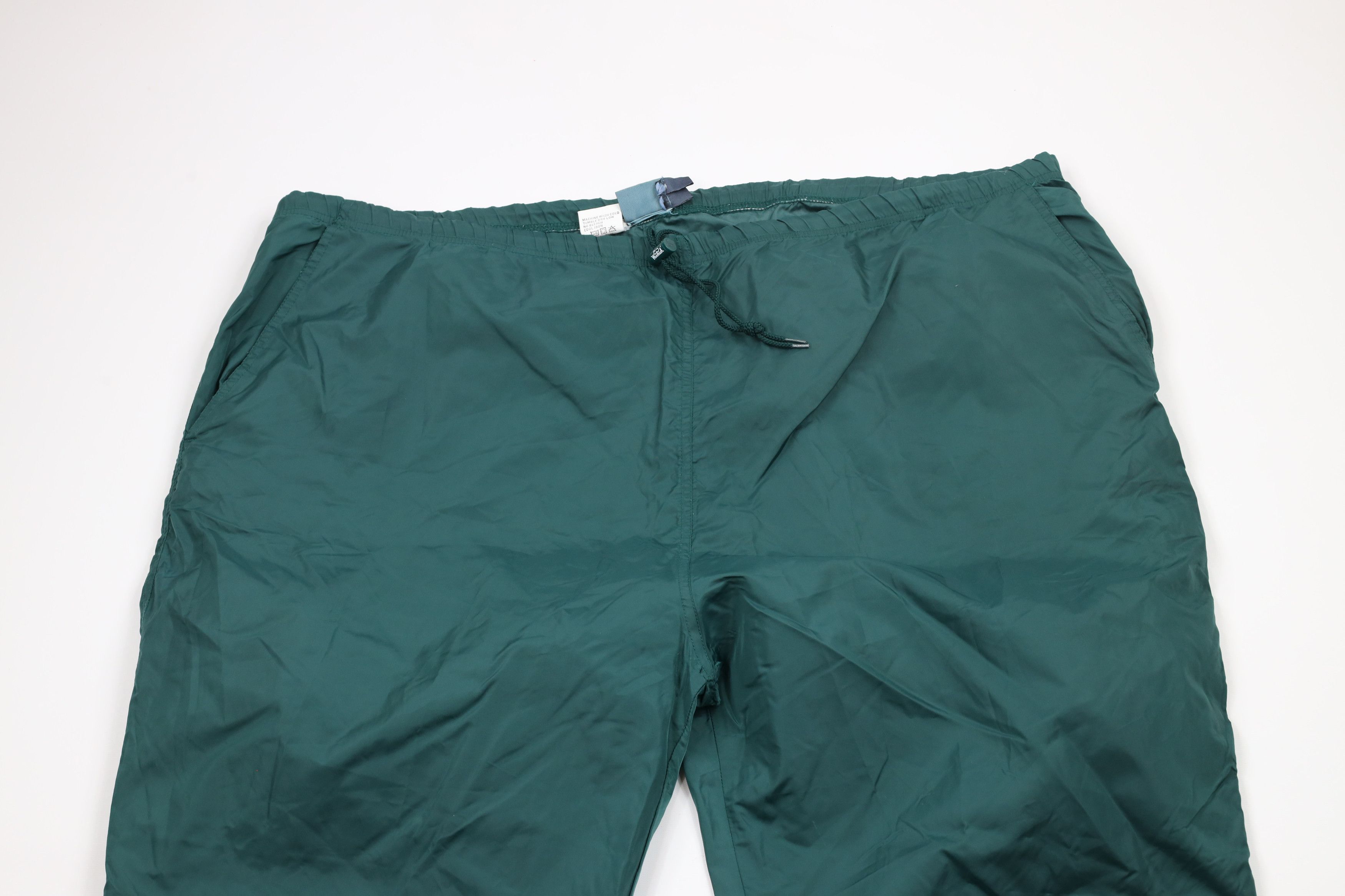 Vintage Vintage 90s Woolrich Wide Leg Windbreaker Rain Pants Green Size US 40 / EU 56 - 2 Thumbnail