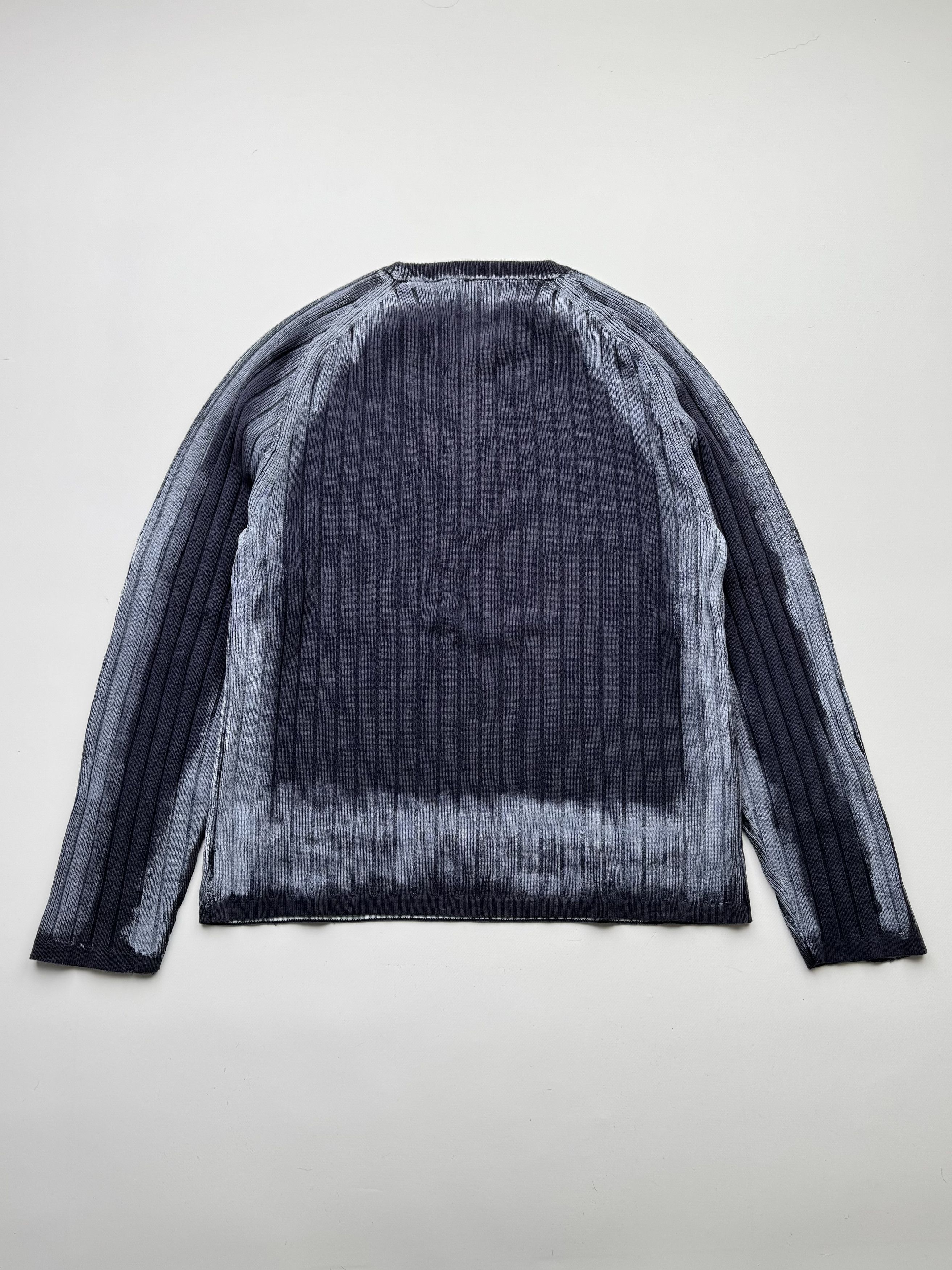 Vintage Ribbed Faded Sweater B510(V142)