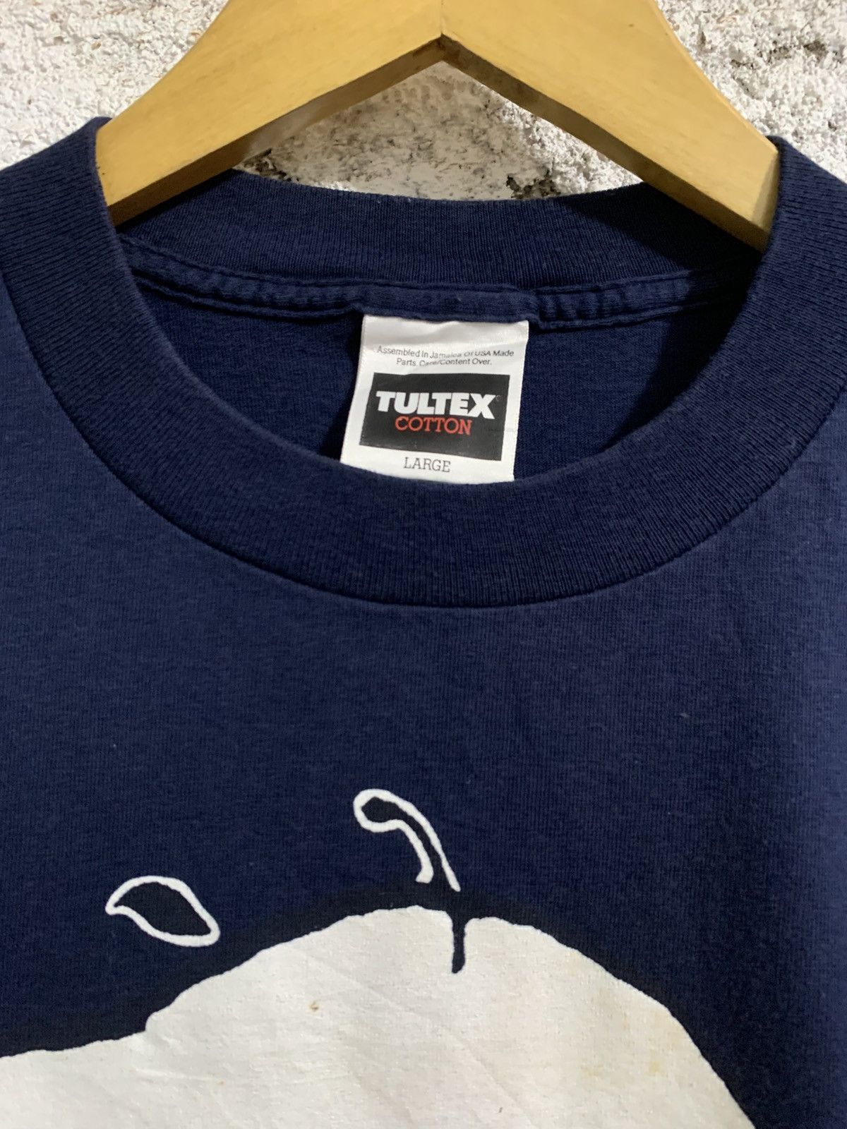 Tultex Vintage Snoopy big print T-Shirt Size US L / EU 52-54 / 3 - 3 Thumbnail
