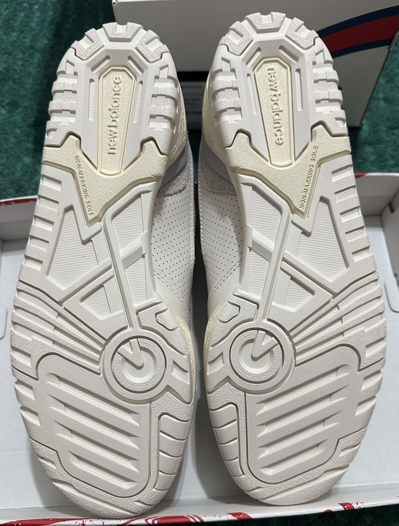 Aime Leon Dore × New Balance ALD NB P550 in White/Taupe Size US 9 / EU 42 - 5 Thumbnail