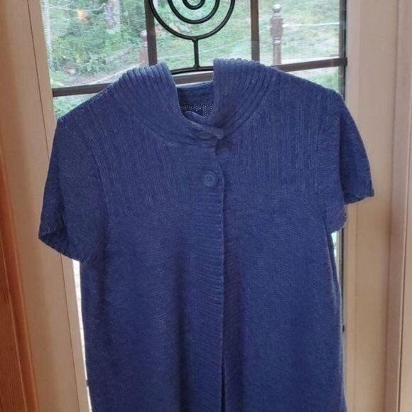 Izod Izod Knitted Split Button Collared Sz. M Short Sleeve Sz. M Size M / US 6-8 / IT 42-44 - 2 Thumbnail