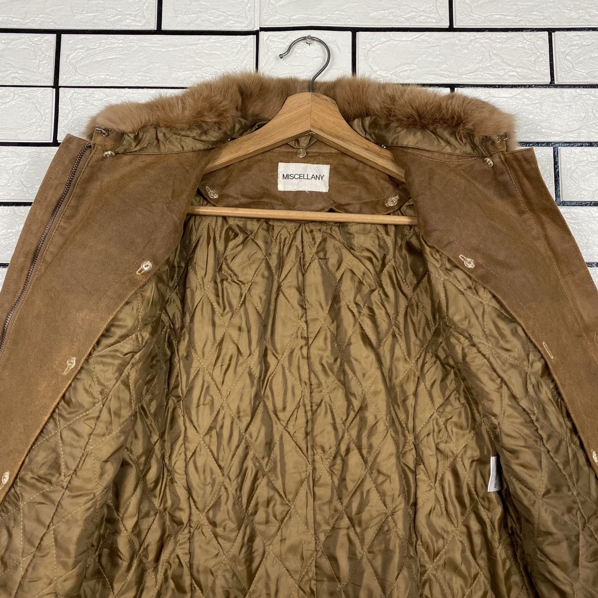 Japanese Brand 📌Vintage Leather Jacket Miscelanny Fur Size US XXS / EU 40 - 17 Thumbnail