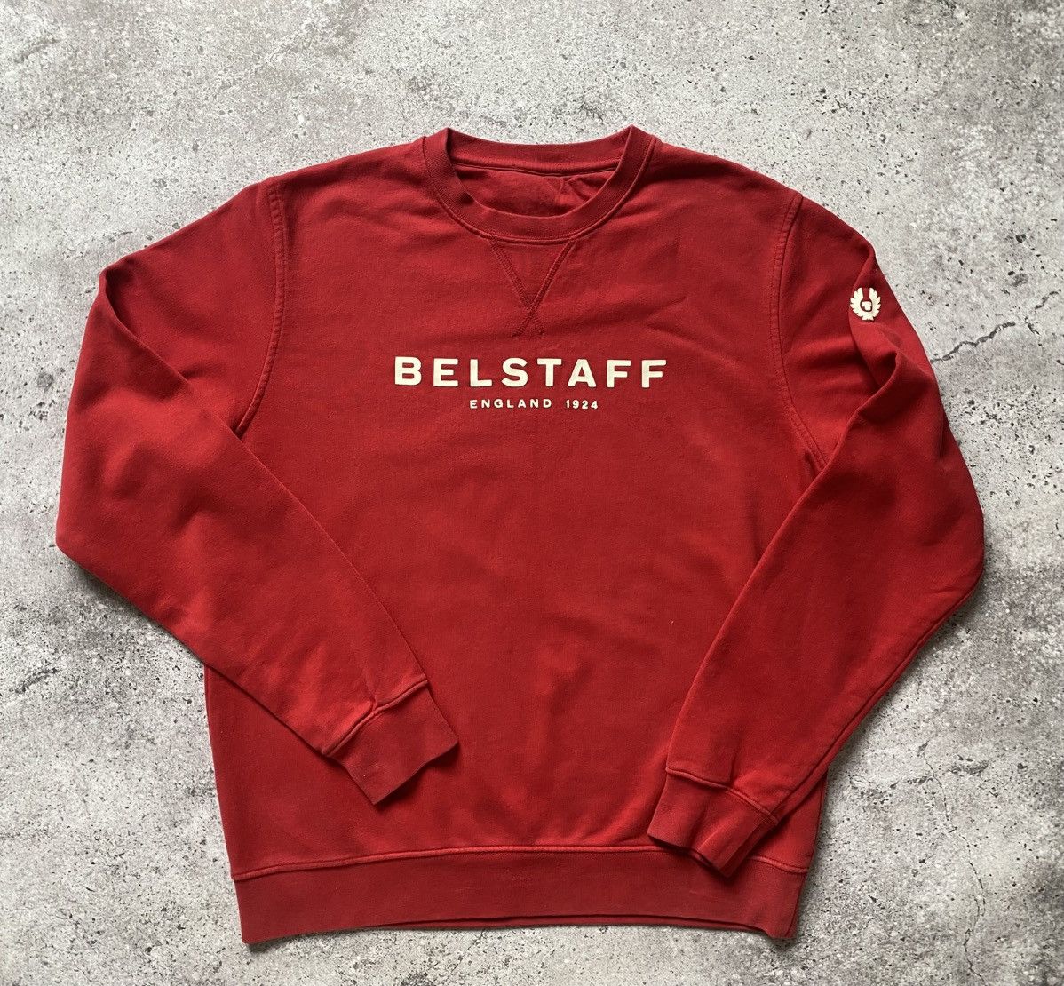 Belstaff BELSTAFF England Signature Crewneck Sweatshirt Size US M / EU 48-50 / 2 - 1 Thumbnail