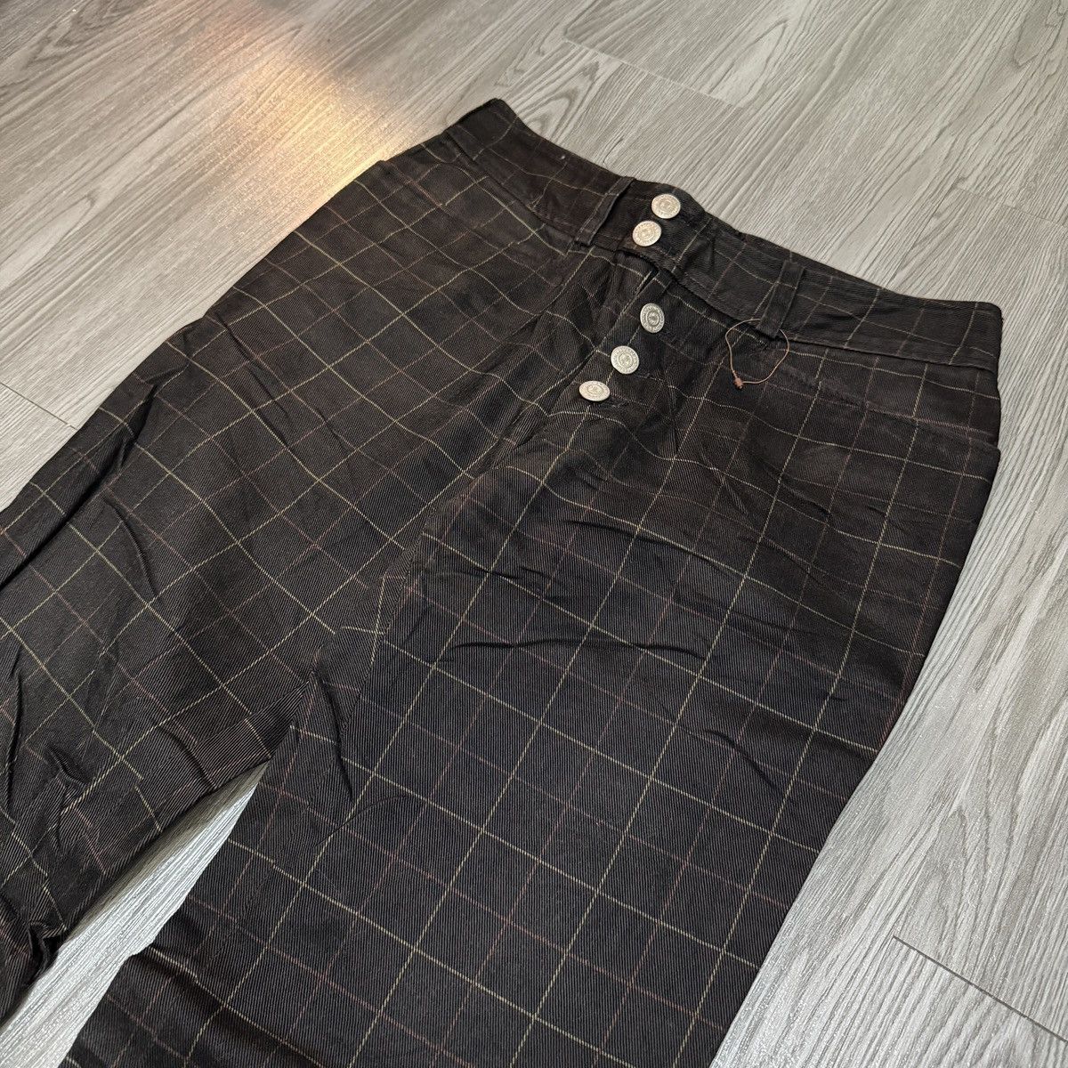Tornado Mart Tornado Mart Plaid Pants Size US 29 - 2 Thumbnail