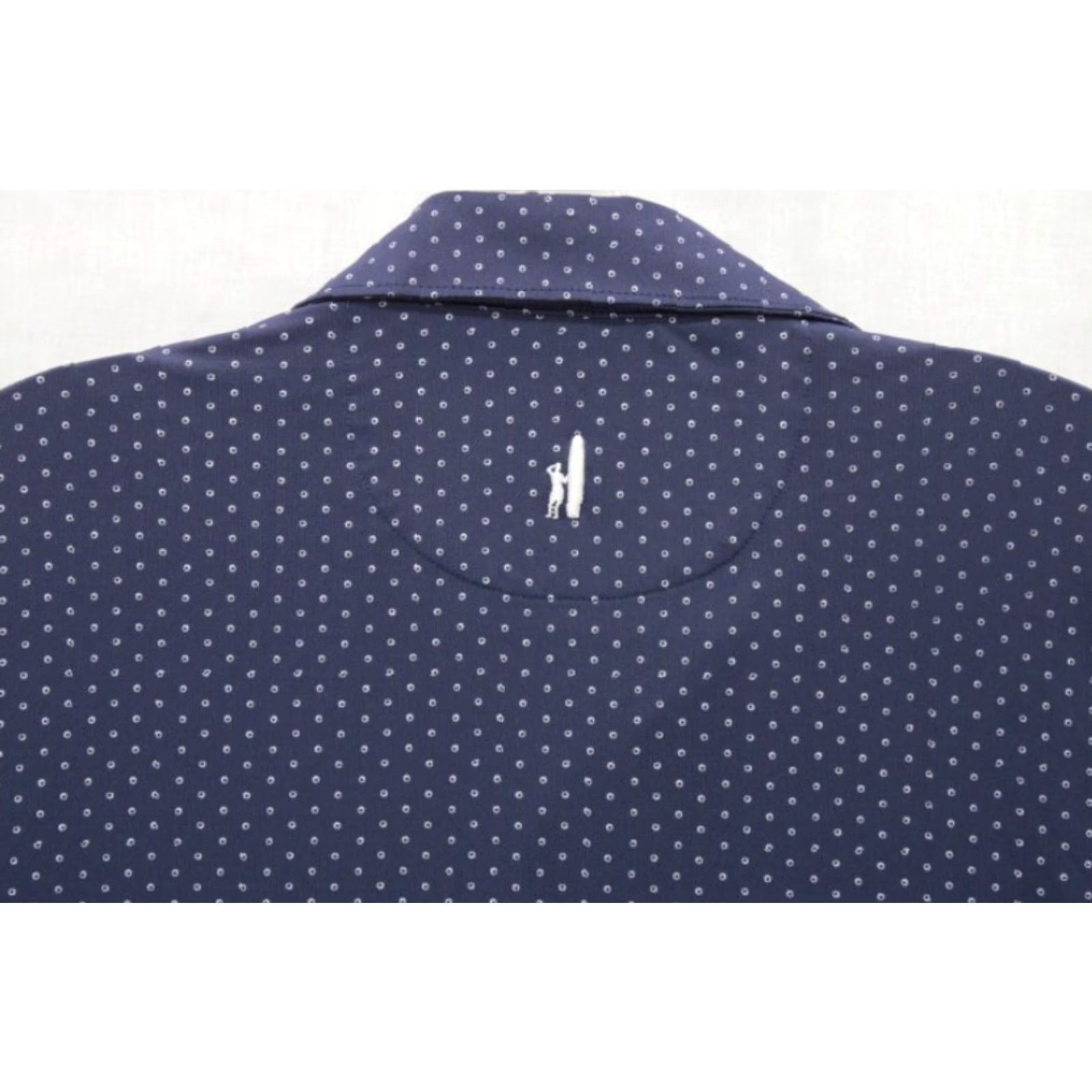 johnnie-O VINTAGE Johnnie-O Polo Shirt Men's Blue Polka Dots Embroidered Logo Stretch Shirt Golf Polo Shirt Mens Blue Polka Dots Embroidered Logo Stretch Size US M / EU 48-50 / 2 - 4 Thumbnail