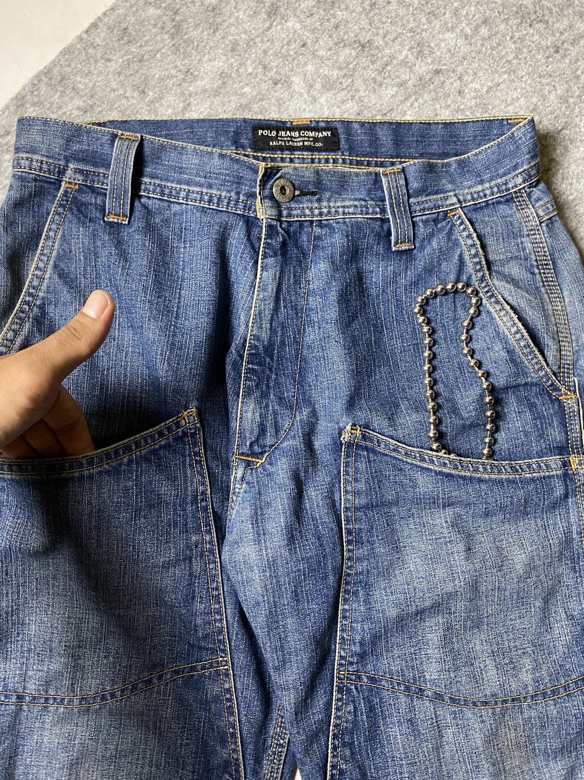 Polo Ralph Lauren Vintage Polo Jeans Company double knee Carpenter Size US 30 / EU 46 - 6 Thumbnail