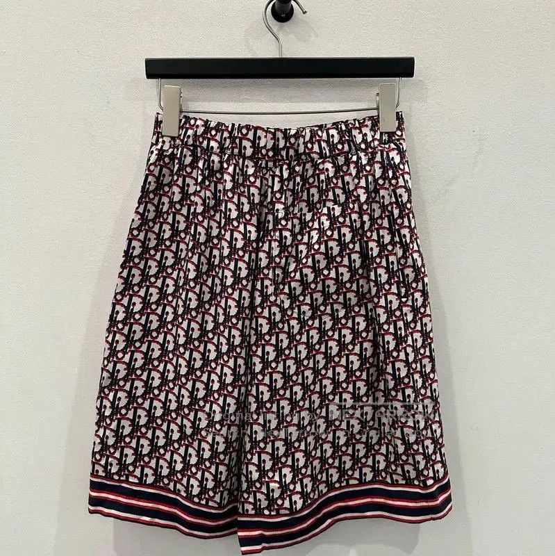 Dior Dior Red Silk Men's Shorts . Size US 27 - 3 Thumbnail