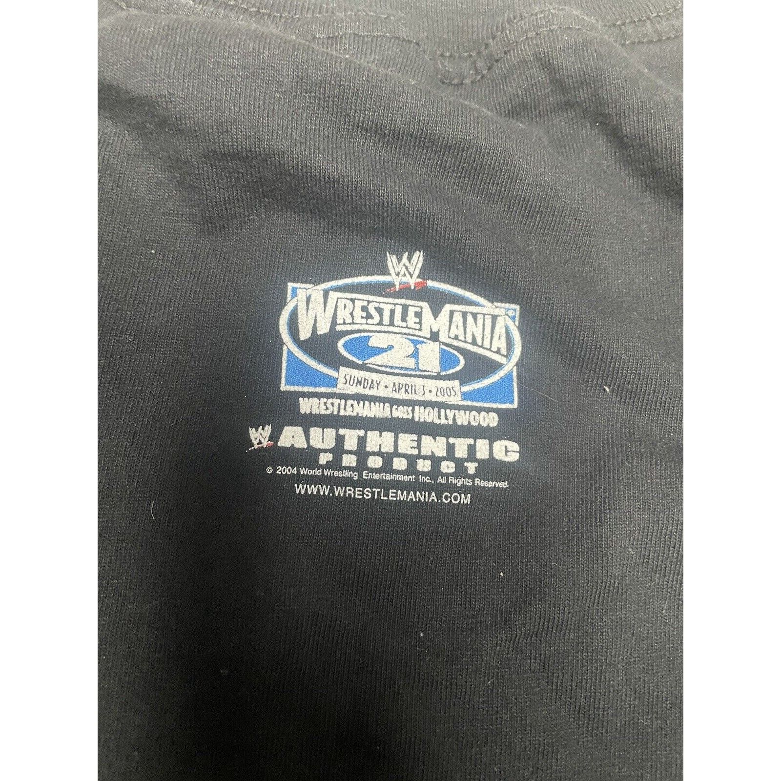 WWE WWE WrestleMania 21 Smackdown Vs Raw S Nov 2005 Size US S / EU 44-46 / 1 - 5 Thumbnail