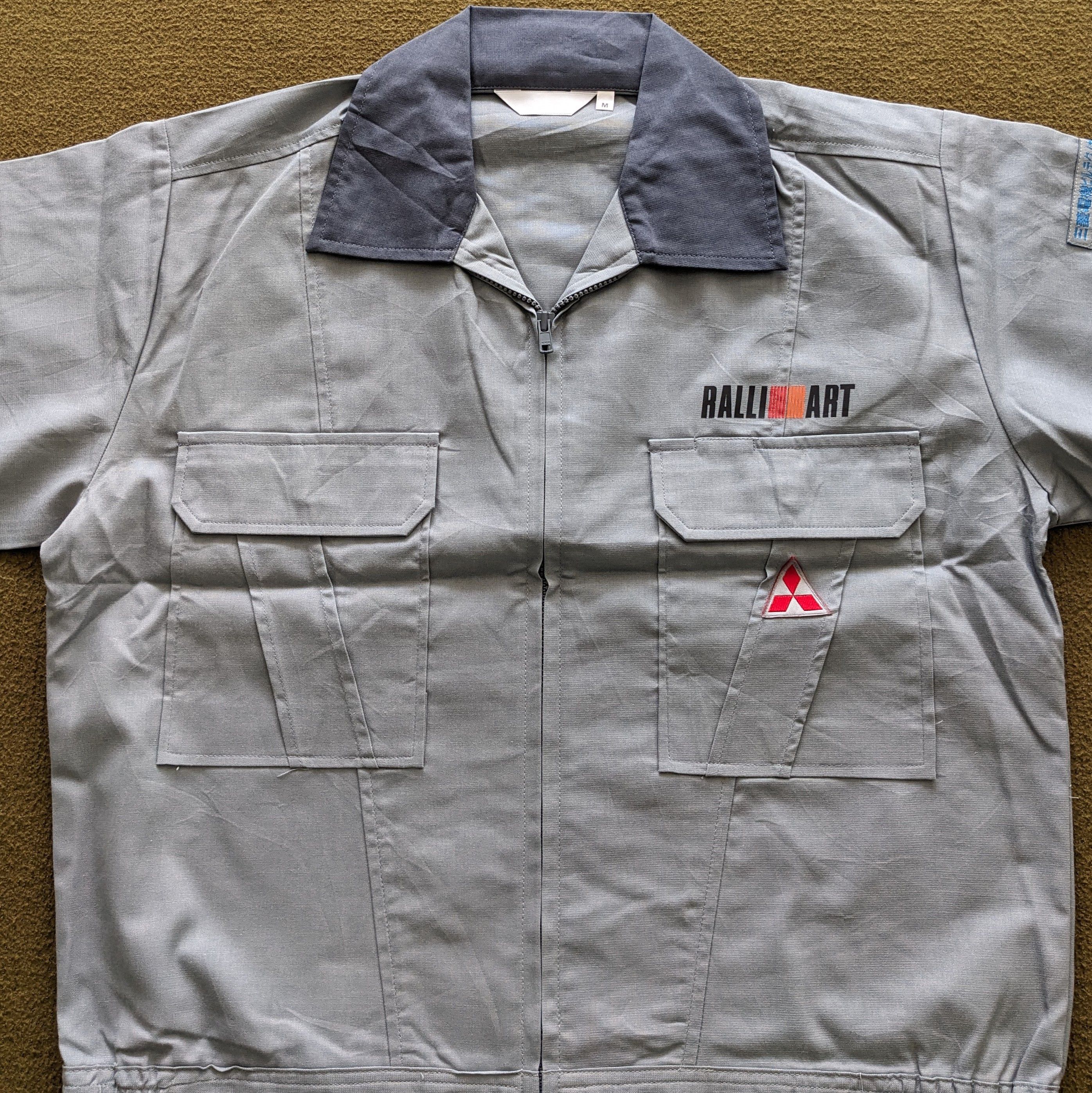 Vintage Vintage MITSUBISHI RALLI ART Racing Custom Worker Jacket Size US M / EU 48-50 / 2 - 2 Thumbnail