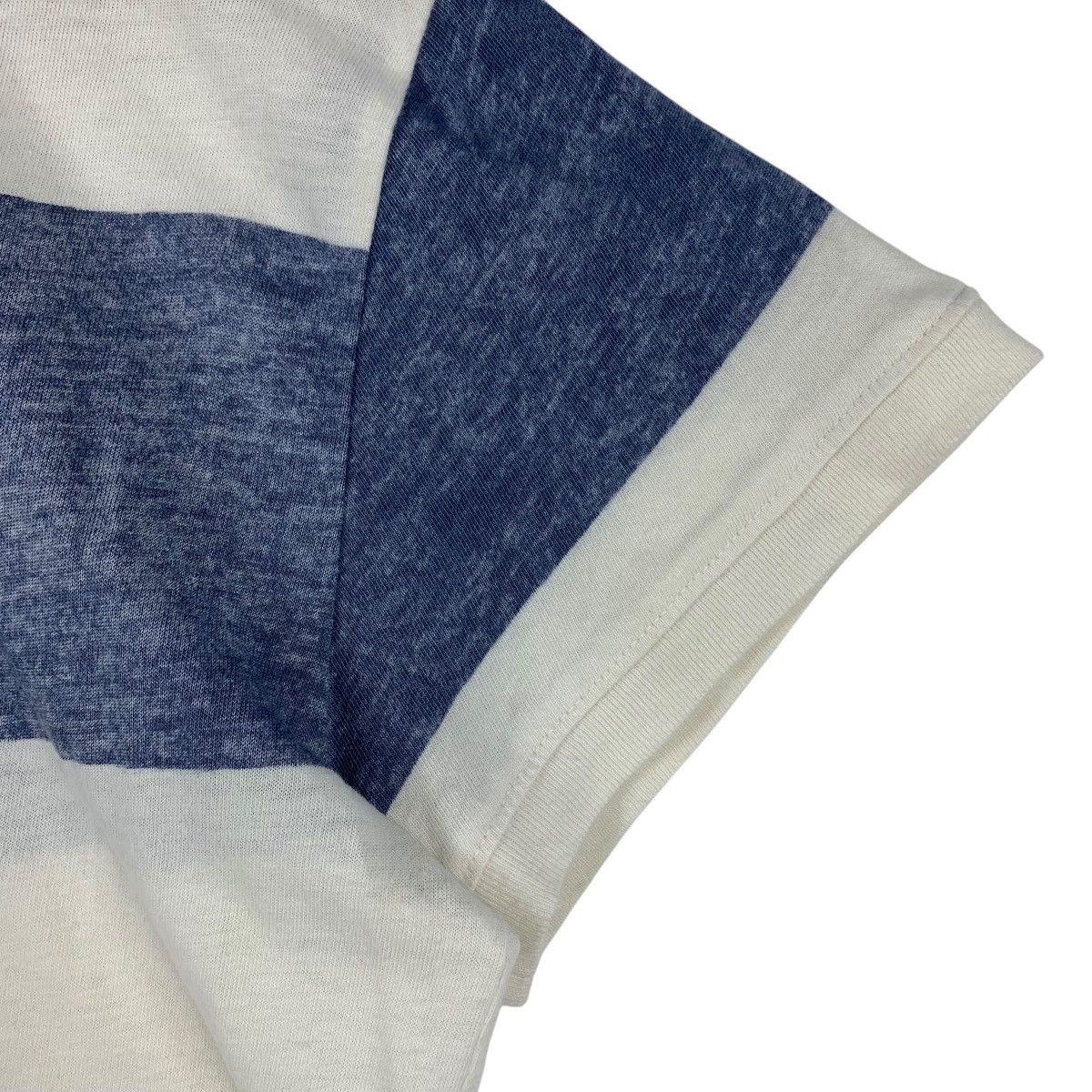 Designer × Dolce & Gabbana DOLCE & GABBANA Spellout stripe women tee Size L / US 10 / IT 46 - 7 Thumbnail