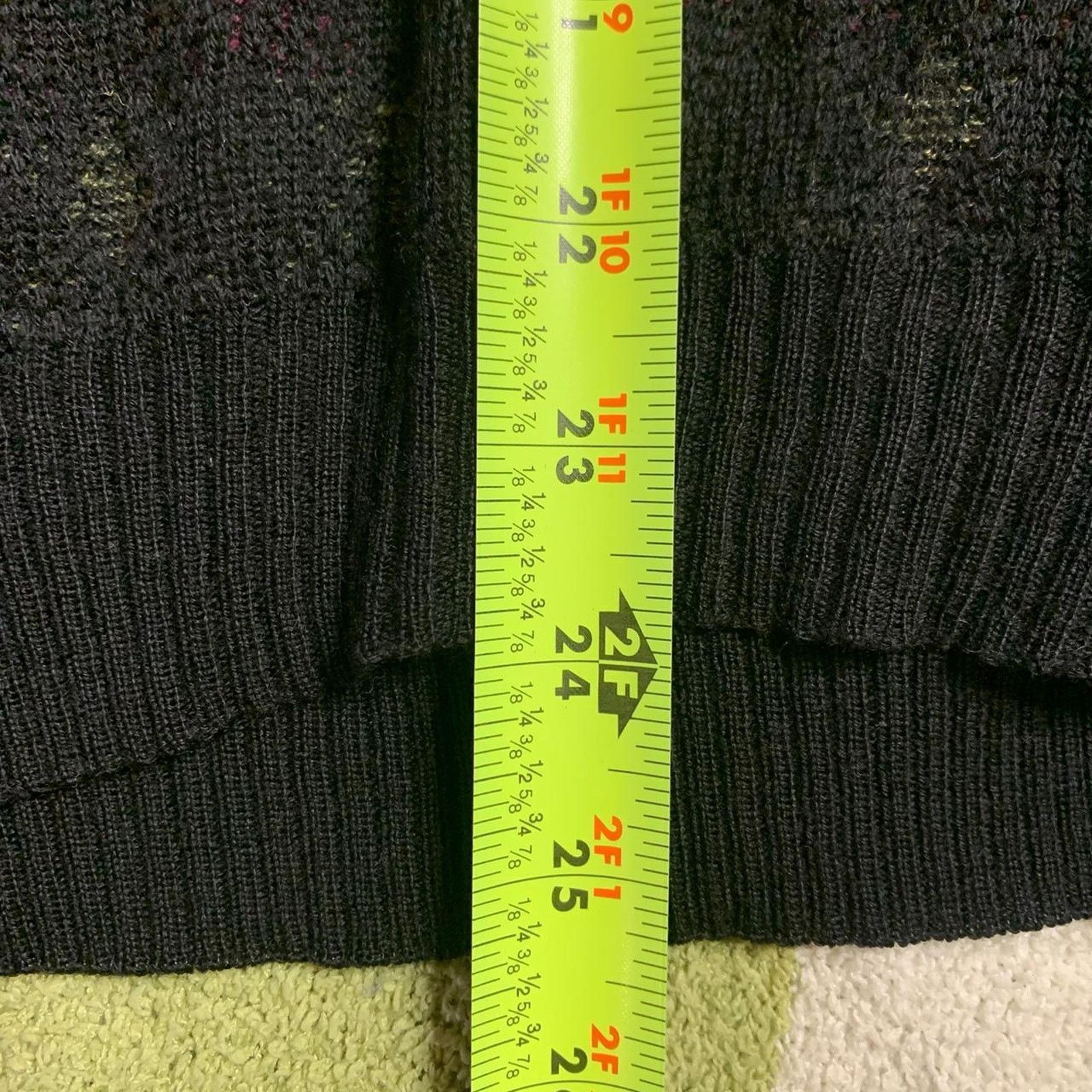 Other Black crewneck knit sweater Size US M / EU 48-50 / 2 - 7 Thumbnail