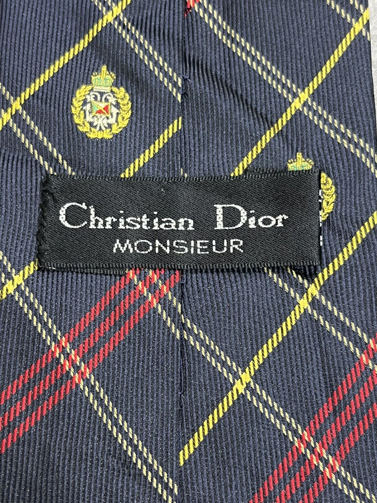 Christian Dior Monsieur Vintage Christian Dior Monsieur Silk Tie Size ONE SIZE - 5 Thumbnail