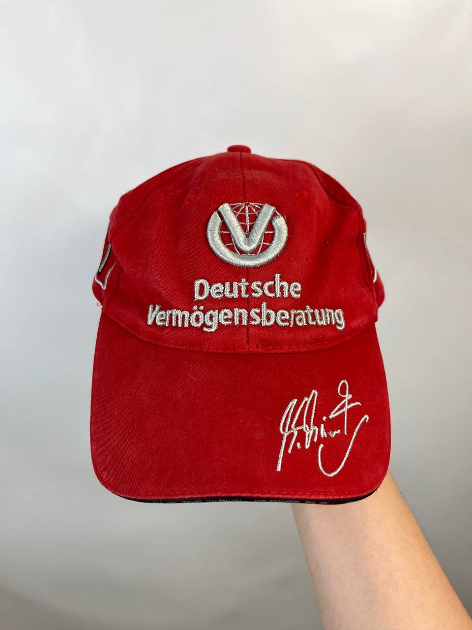Ferrari MICHAEL SCHUMACHER FERRARI CAP VINTAGE RED F1 ONE SIZE Size ONE SIZE - 1 Thumbnail