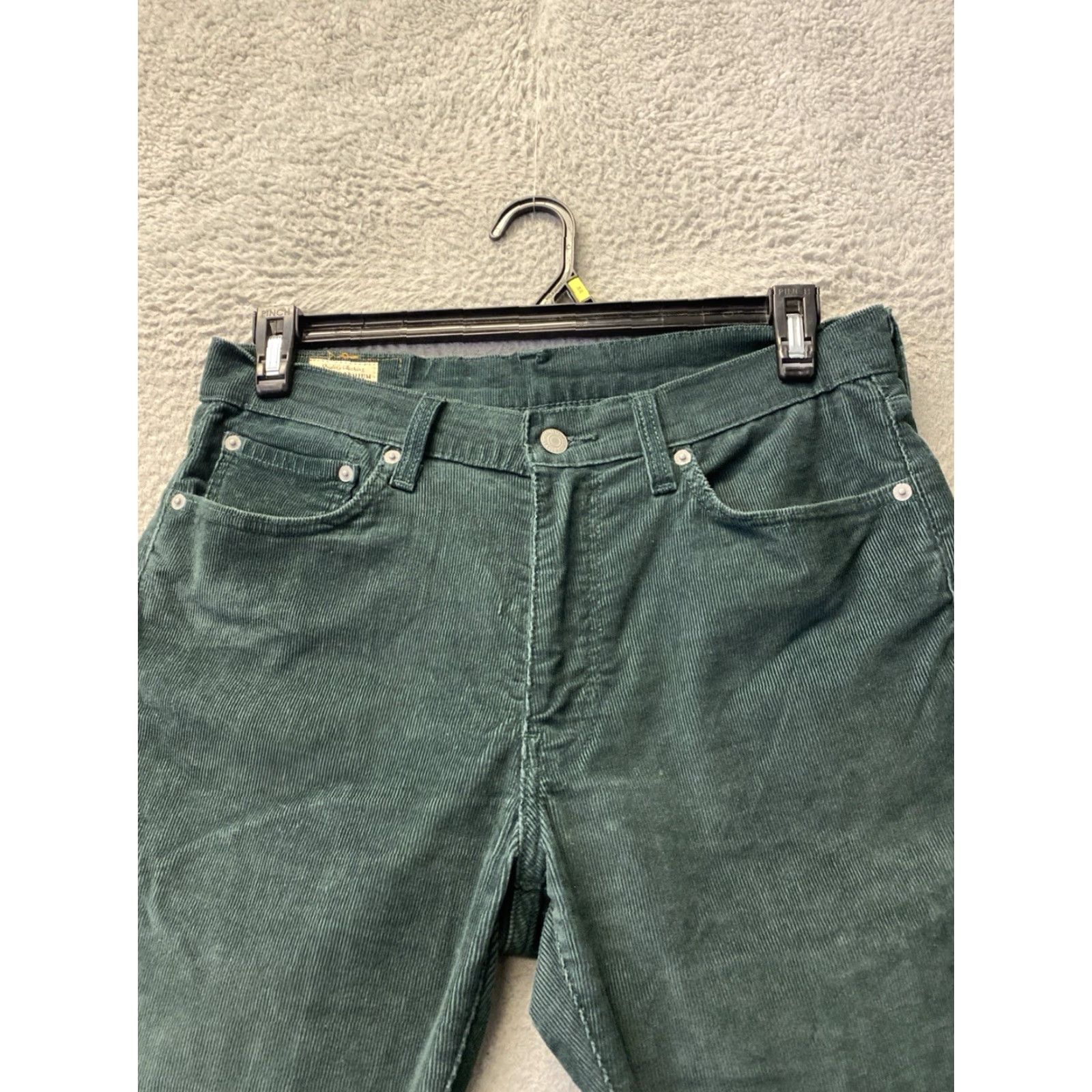 Levi's VINTAGE Levi's Corduroy Pants Men’s 32 x 30 Dark Green /0417 Size US 32 / EU 48 - 2 Thumbnail