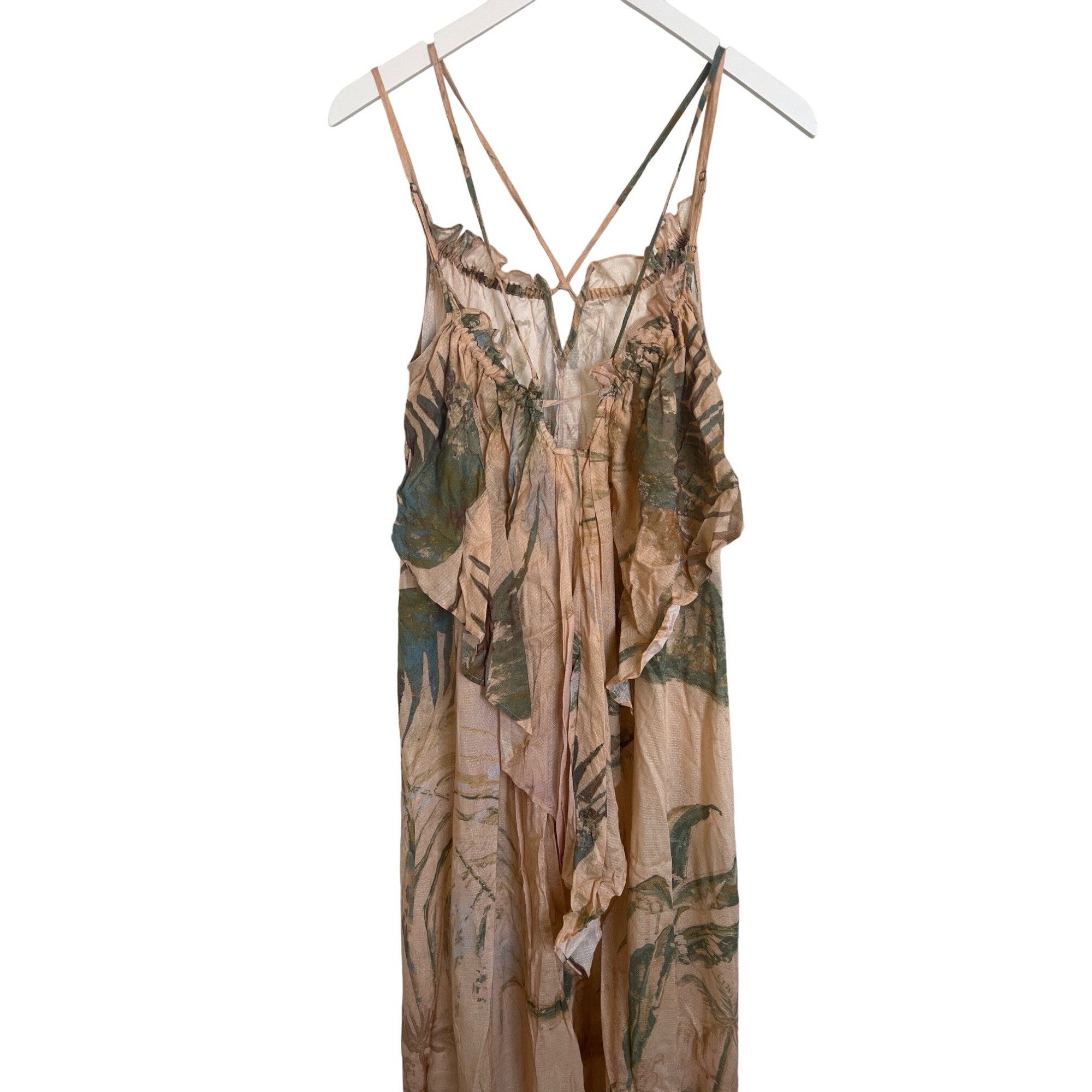 Anthropologie Anthropologie Strappy Sheer Midi Cover-Up Dress Size XXS / US 00 / IT 34 - 9 Thumbnail