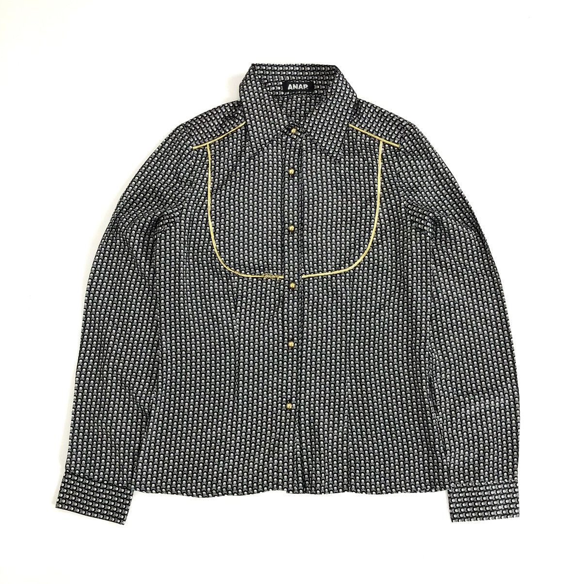 Japanese Brand × Seditionaries Rare! Anap Seditionaries Skulls Allover Print Ifsixwasnine Size S / US 4 / IT 40 - 1 Thumbnail