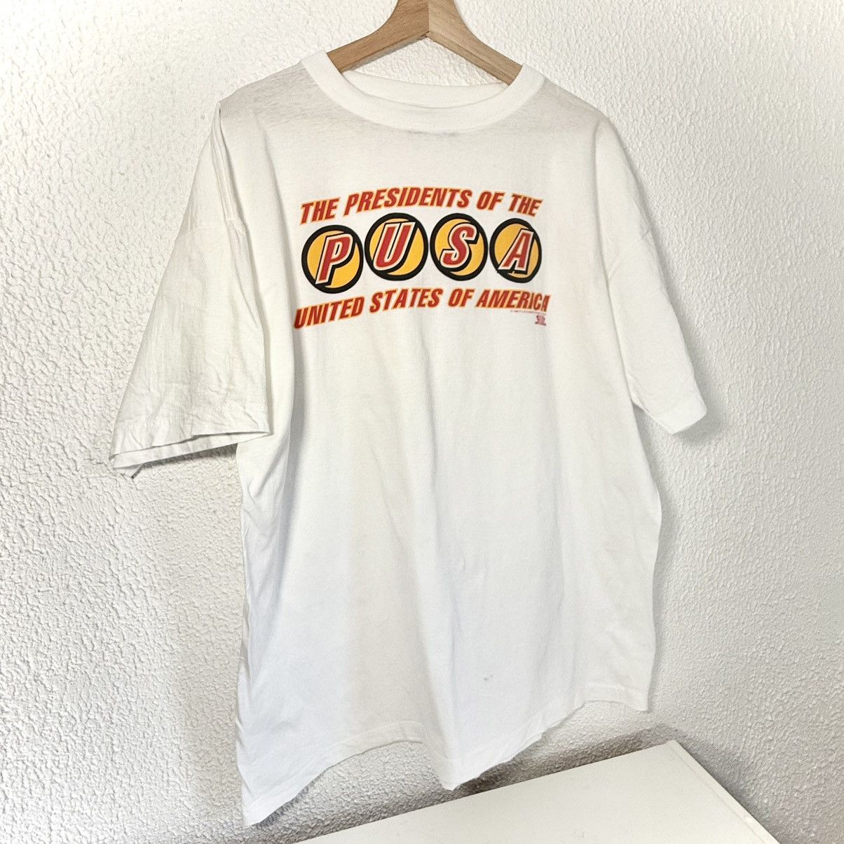 Vintage 1995 PUSA Presidents of the United States T-Shirt