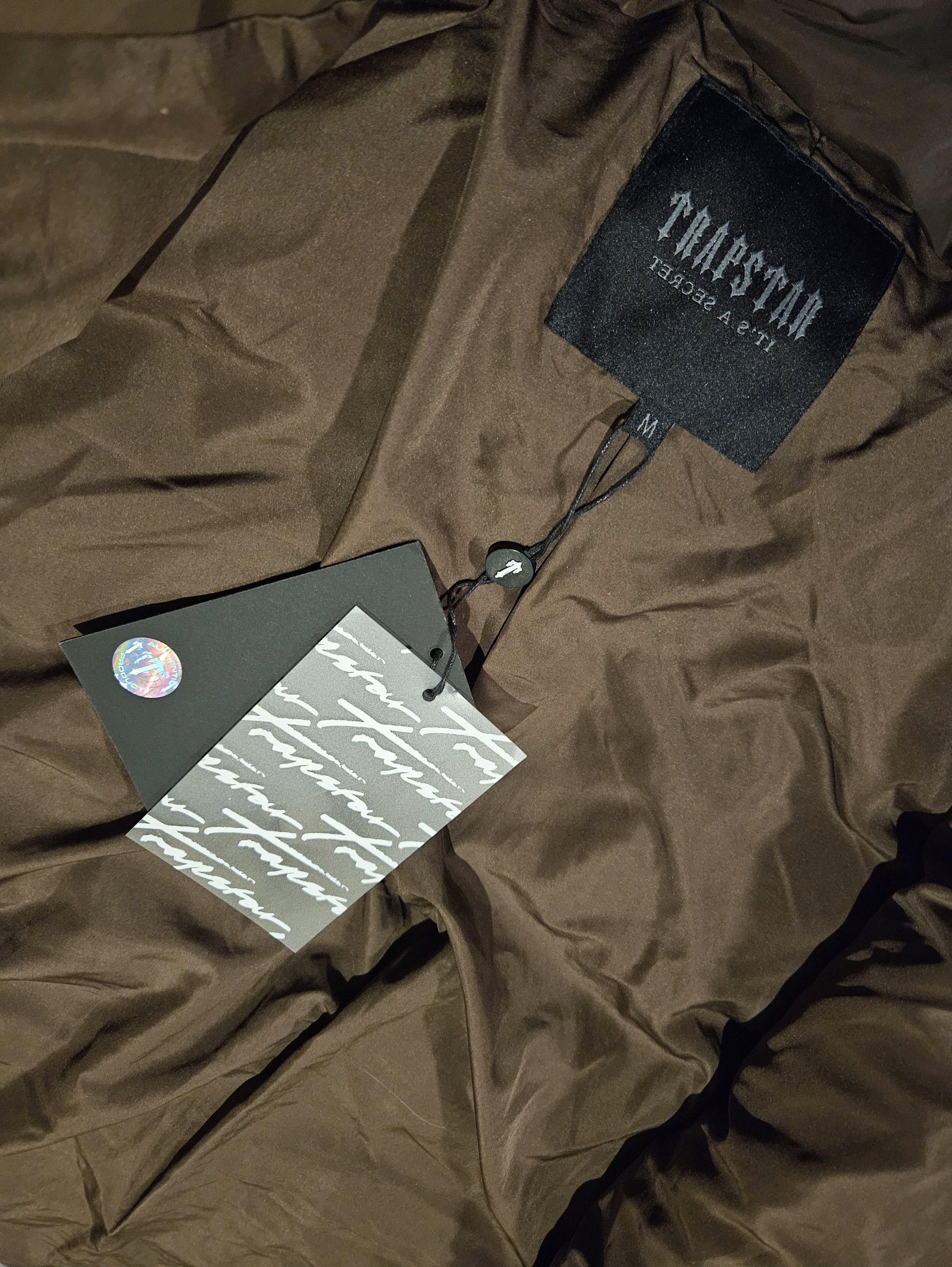 Trapstar London Irongate detachable brown puffer Size US M / EU 48-50 / 2 - 6 Thumbnail