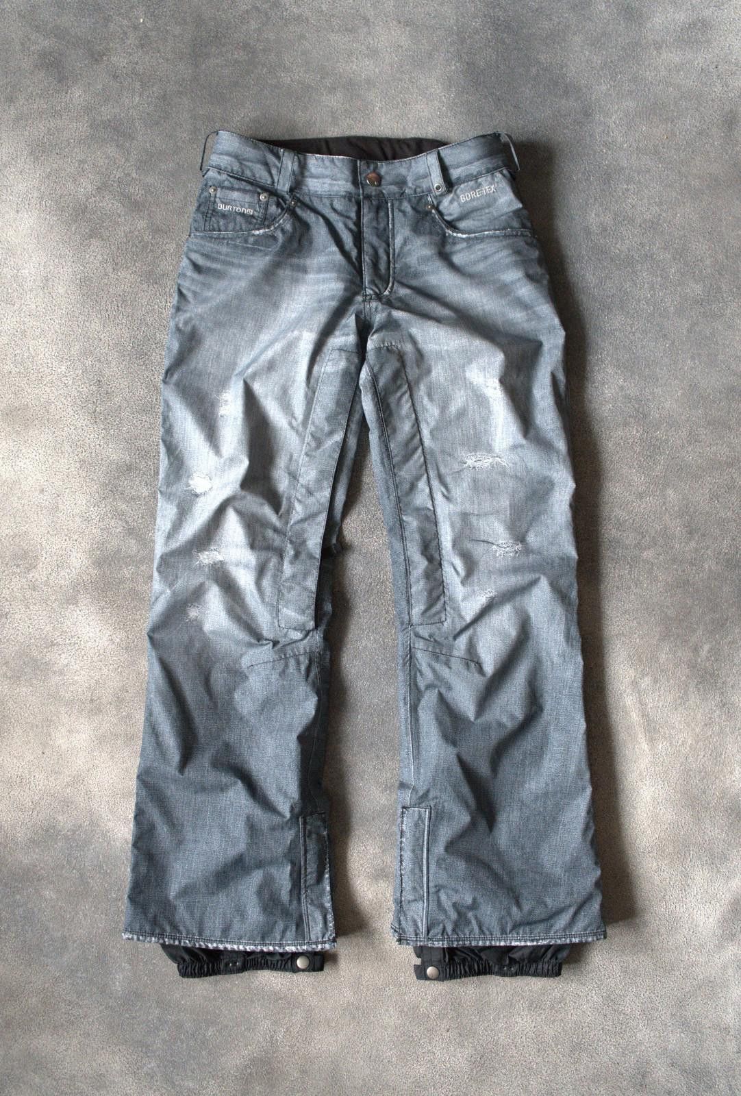 Burton Burton "Denim" Gore-Tex Men WB The Jeans Pant Snowboard Size ONE SIZE - 4 Thumbnail
