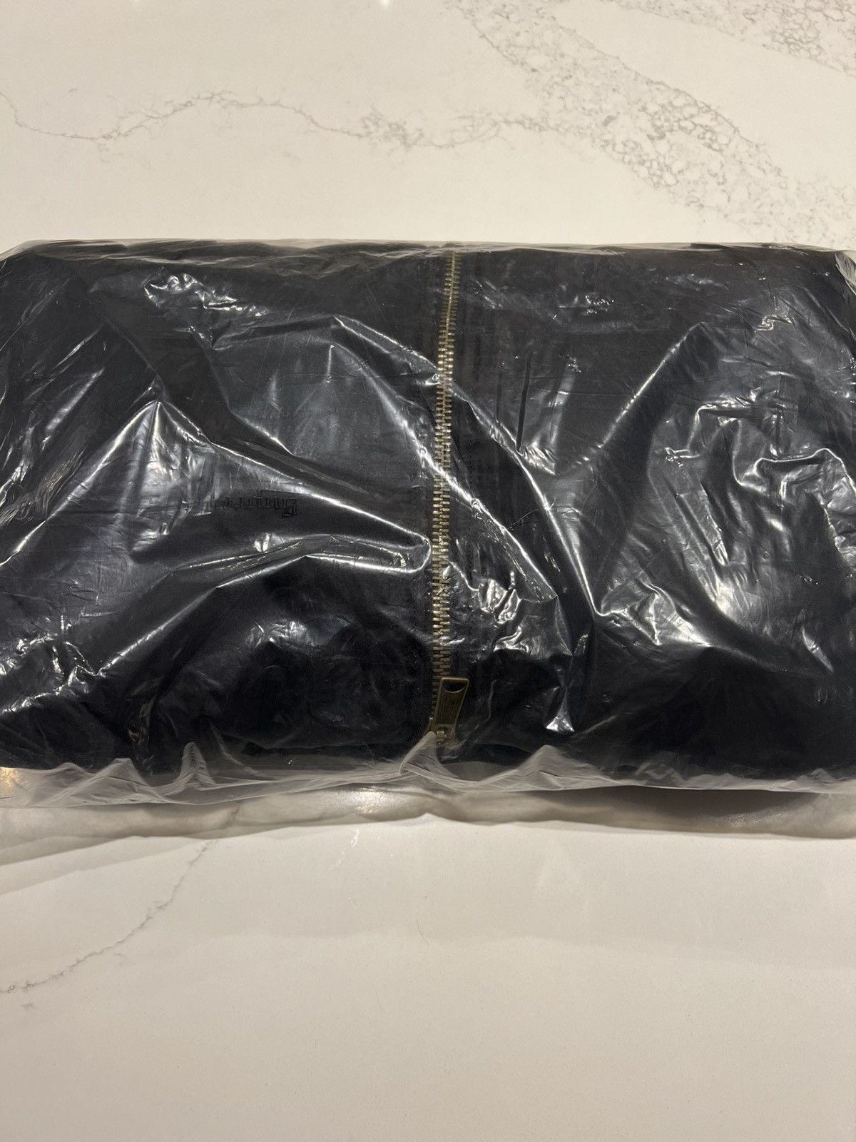 Supreme Faux Fur Reversible MA-1 Black Large