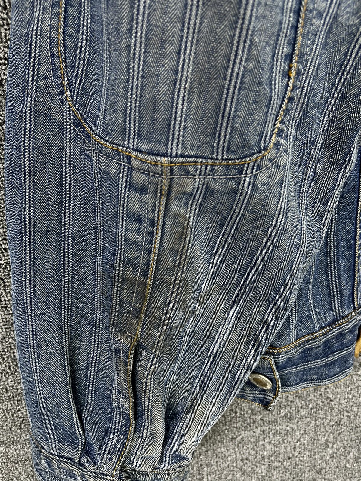 Japanese Brand Vintage Parto Sport Jeans Rare Design Denim Jacket Size US XL / EU 56 / 4 - 16 Thumbnail