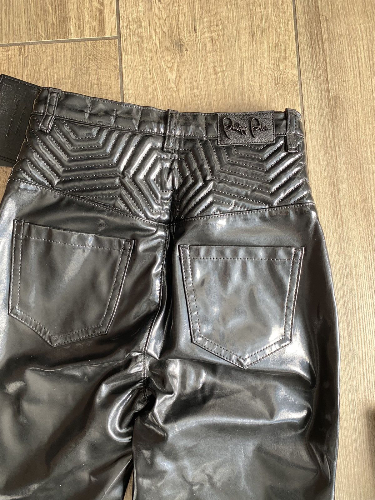 Philipp Plein Pantaloni in pelle Philipp Plein Size 28" / US 6 / IT 42 - 14 Thumbnail