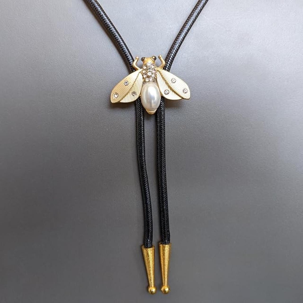 Other 3d Pearl Firefly Bolo Tie Size ONE SIZE - 4 Thumbnail
