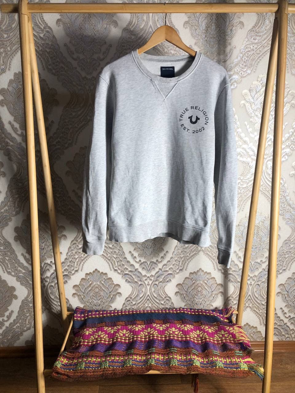 True Religion × Vintage VERY RARE TRUE RELIGION SWEATSHIRT JAPAN STYLE DESIGNER Y2K Size US L / EU 52-54 / 3 - 2 Thumbnail