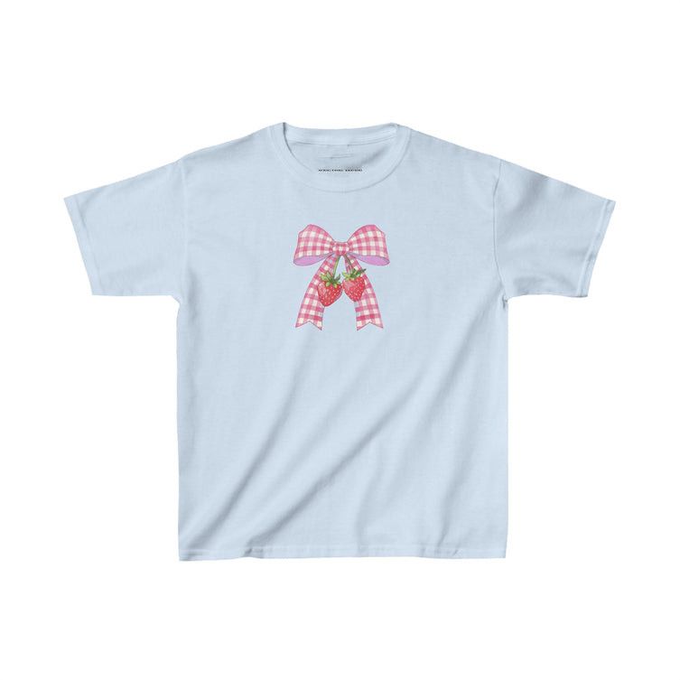Other Blue Picnic Bow Baby Tee Size S / US 4 / IT 40 - 3 Thumbnail