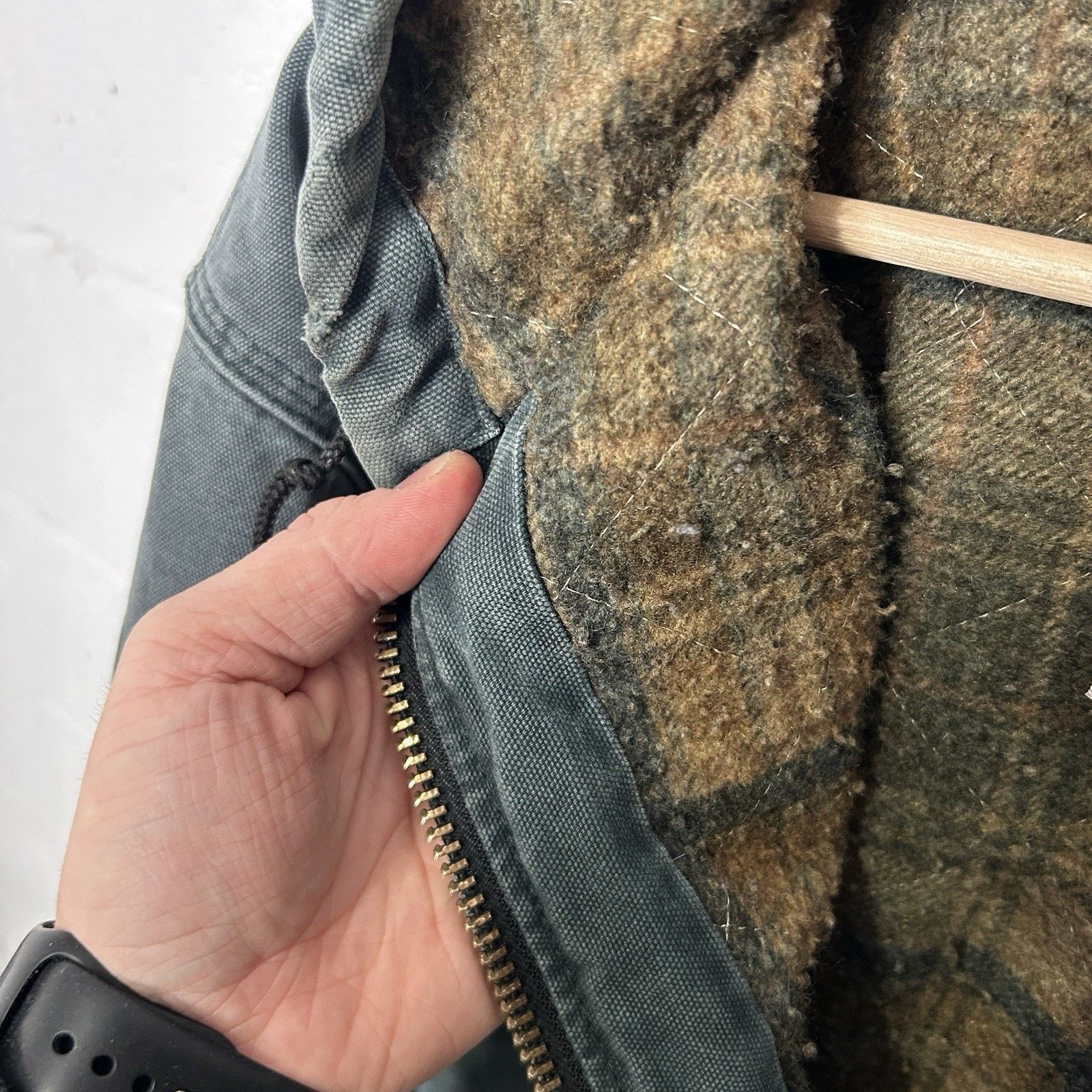 Carhartt Vintage Carhartt Blanketed Active Jacket “Hunter Green” J152 Size US XL / EU 56 / 4 - 9 Thumbnail
