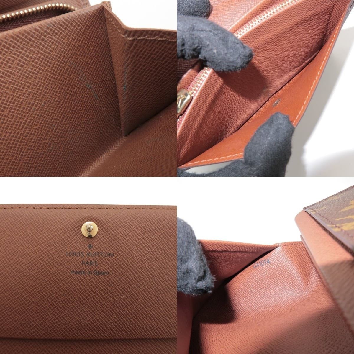 Louis Vuitton Louis Vuitton Monogram Porte Monnaie Billet Tresor Wallet Size ONE SIZE - 7 Thumbnail