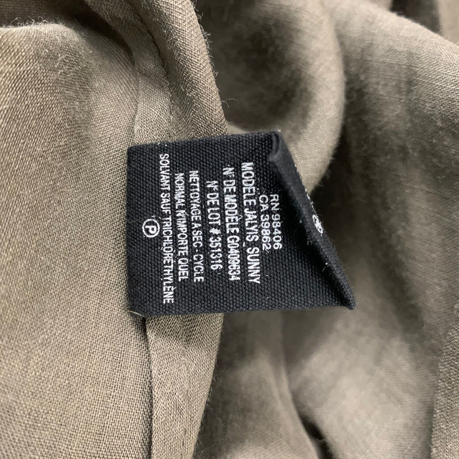 Theory THEORY Size 2 Olive Ramie Solid Shirt dress Size XS / US 0-2 / IT 36-38 - 6 Thumbnail